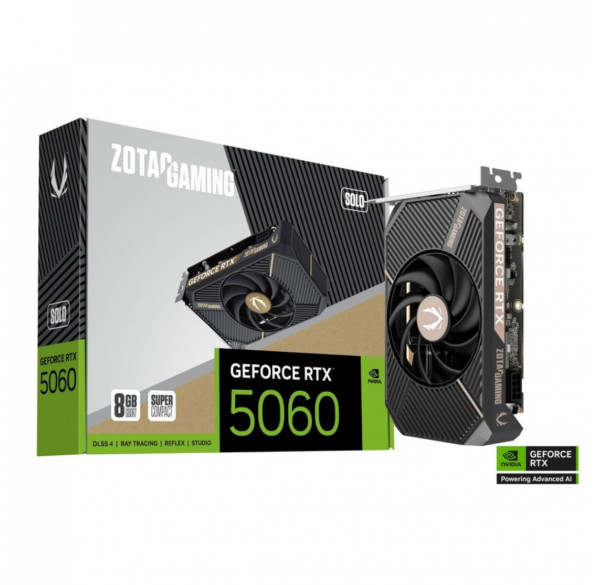 Видеокарта Nvidia RTX 5060 8GB ZOTAC Gaming SOLO
