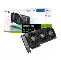Видеокарта Nvidia RTX 5070 12GB PNY Triple Fan OC