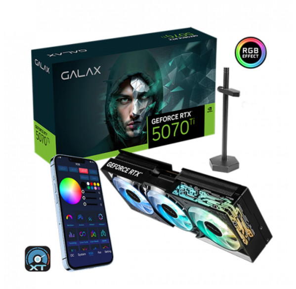 Видеокарта Nvidia RTX 5070 TI 16GB GALAX 1-Click OC Видеокарта Nvidia RTX 5070 TI 16GB GALAX 1-Click OC