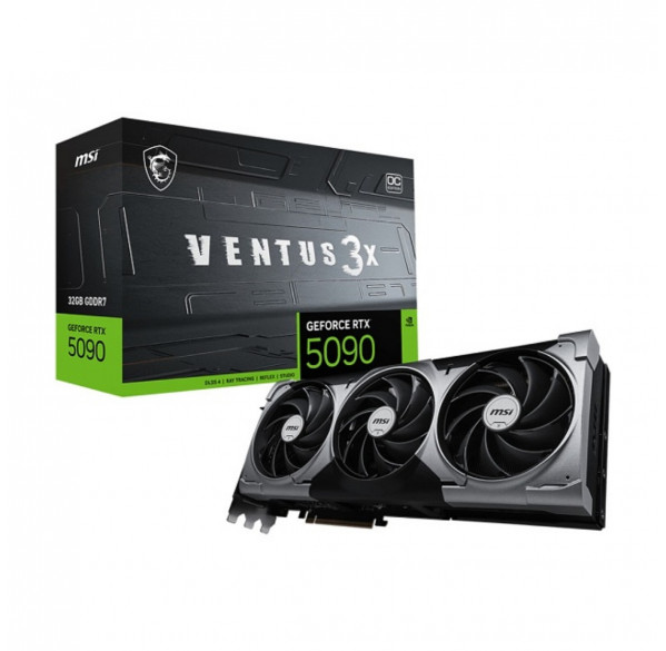 Видеокарта Nvidia RTX 5090 32GB MSI VENTUS 3X OC Видеокарта Nvidia RTX 5090 32GB MSI VENTUS 3X OC