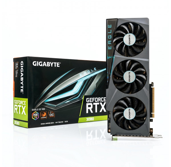 Видеокарта Nvidia RTX 3080 10GB Gigabyte Eagle OC (новая)