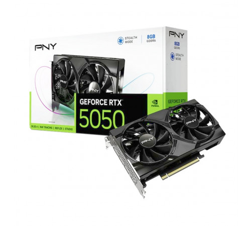 Видеокарта Nvidia RTX 5050 8 GB PNY Dual Fan