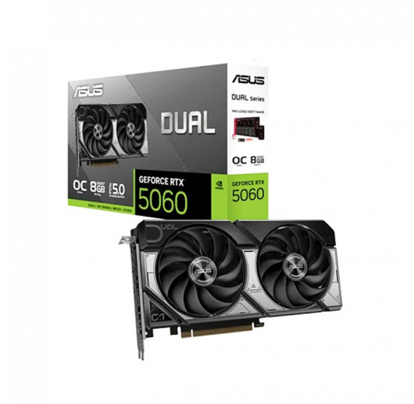 Видеокарта Nvidia RTX 5060 8GB ASUS Dual OC