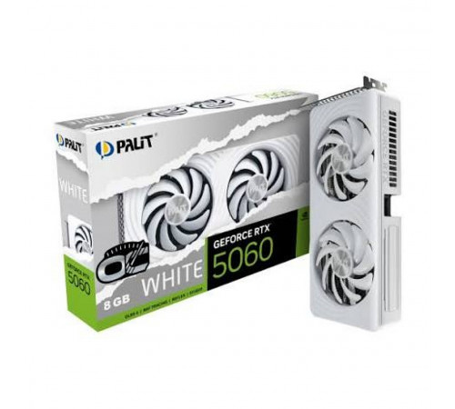 Видеокарта Nvidia RTX 5060 8 GB Palit White OC