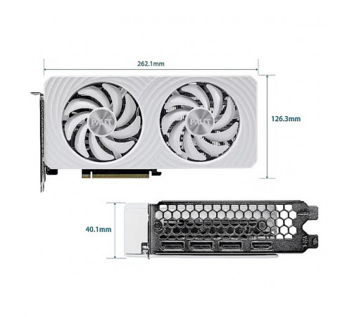 Видеокарта Nvidia RTX 5060 8 GB Palit White OC