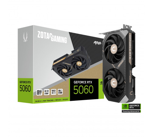 Видеокарта Nvidia RTX 5060 8 GB ZOTAC Gaming AMP