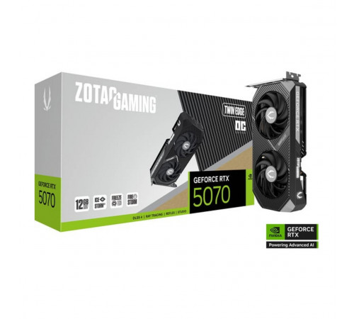 Видеокарта Nvidia RTX 5070 12 GB ZOTAC Gaming Twin Edge