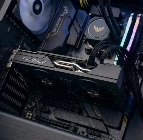 Видеокарта AMD RX 5700 XT 8GB Sapphire Pulse (аналог RTX 2070) б/у