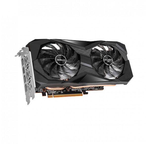 Видеокарта AMD RX 7600 8GB ASRock Challenger б/у (аналог RTX 4060)