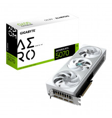 Видеокарта Nvidia RTX 5070 12GB Gigabyte AERO OC, белая