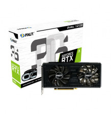 Видеокарта Nvidia RTX 3060 12GB Palit Dual OC Б/У с коробкой