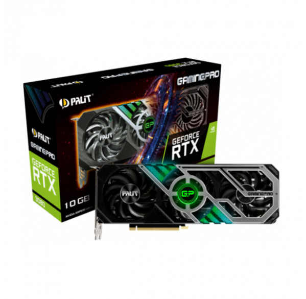 Видеокарта Nvidia RTX 3080 10GB PALIT Gamingpro Б/У c коробкой Видеокарта Nvidia RTX 3080 10GB PALIT Gamingpro Б/У c коробкой