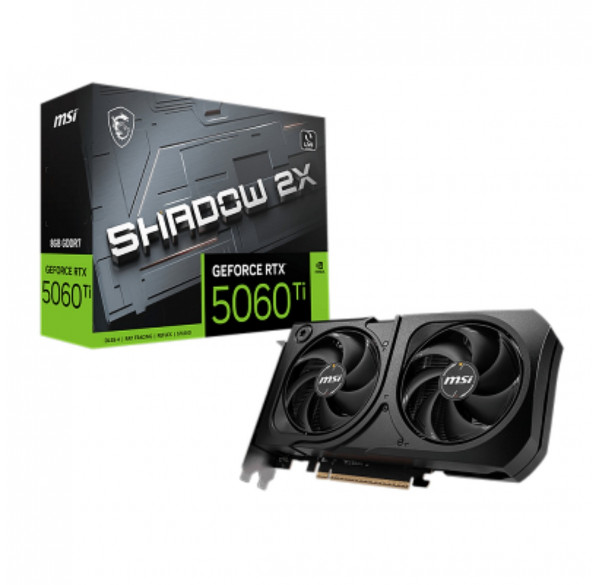 Видеокарта Nvidia RTX 5060 TI 16GB MSI Shadow 2X Видеокарта Nvidia RTX 5060 TI 16GB MSI Shadow 2X