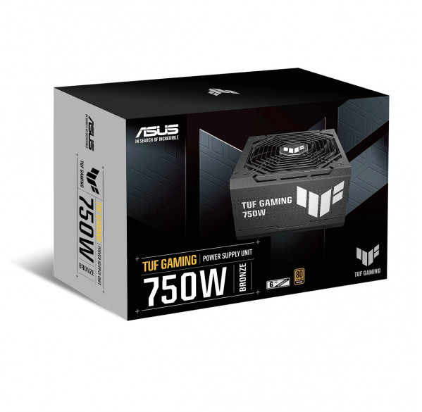 Блок питания для ПК 750W ASUS TUF 750B Gaming 80+ Bronze Блок питания для ПК 750W ASUS TUF 750B Gaming 80+ Bronze