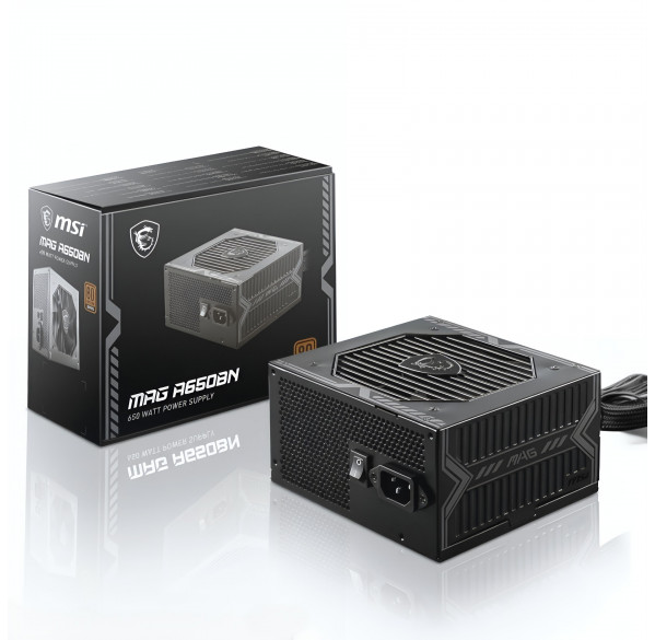 Блок питания для ПК  650W MSI MAG 80+ Bronze