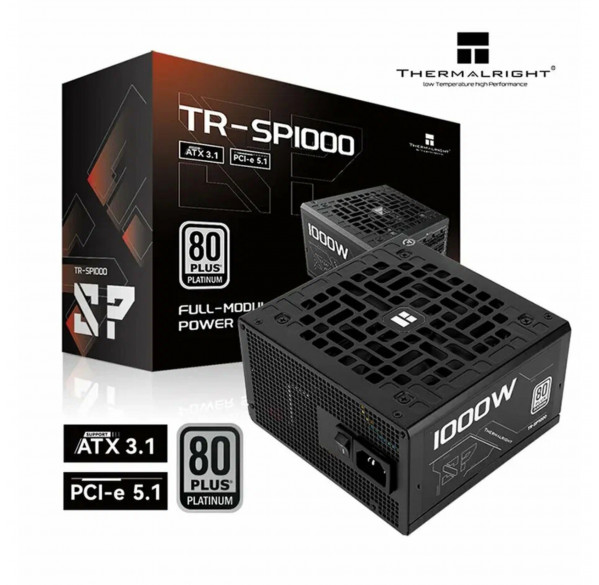 Блок питания для ПК 1000W Thermalright TR-SP1000 80+ Platinum, модульный Блок питания для ПК 1000W Thermalright TR-SP1000 80+ Platinum, модульный
