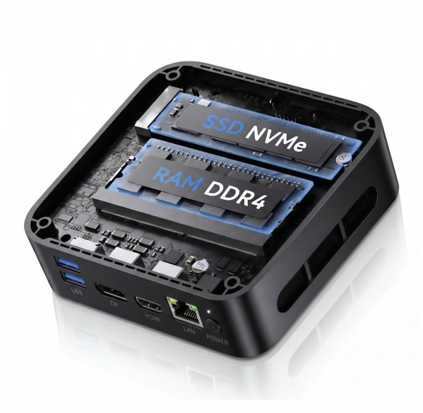 Мини ПК / ACEMAGIC Vista V1 N150 / 8GB DDR4 / NVMe 256GB