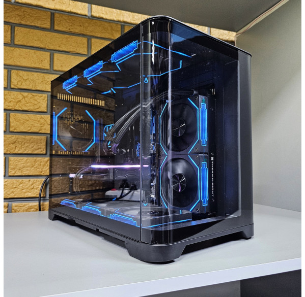 Корпус для ПК WJCOLMAN 360 аквариум M-ATX