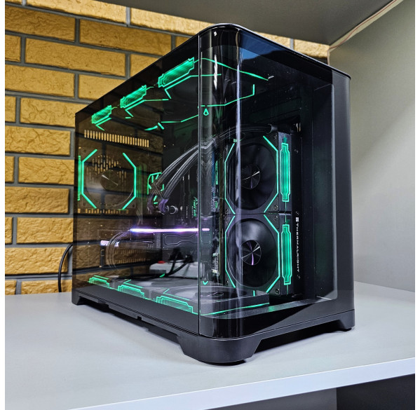 Корпус для ПК WJCOLMAN 360 аквариум M-ATX