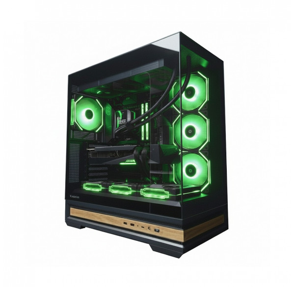 Корпус для ПК Bubalus Forest Language аквариум