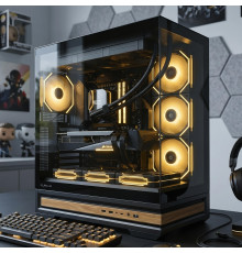 Корпус для ПК Bubalus Forest Language аквариум