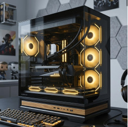 Корпус для ПК Bubalus Forest Language аквариум