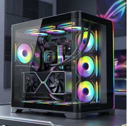 Корпус для ПК Coolman 3D, изогнутый аквариум