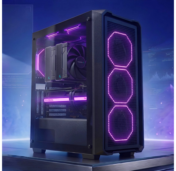 Готовая сборка топовая Ryzen 7 7800X3D / 32GB DDR5 / RX 9060 XT 16GB