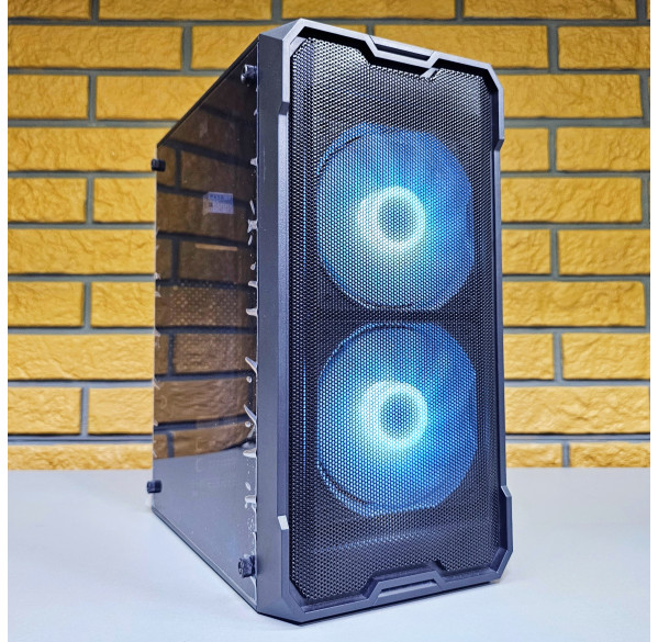 Корпус для ПК RUIX Сетка лайт + 2 LED кулера Корпус для ПК RUIX Сетка лайт + 2 LED кулера