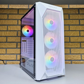 Корпус для ПК GALAX Revolution-05 White + 4 RGB кулера