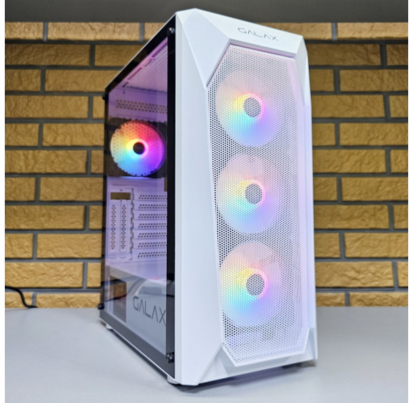 Корпус для ПК GALAX Revolution-05 White + 4 RGB кулера Корпус для ПК GALAX Revolution-05 White + 4 RGB кулера
