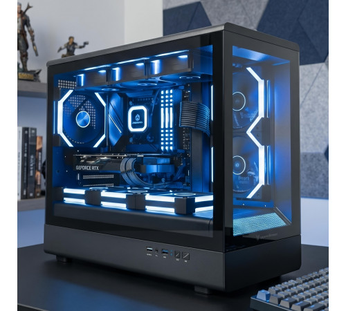 Корпус для ПК Jungle Leopard MS-01 аквариум