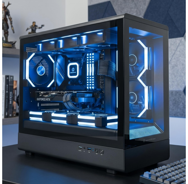 Корпус для ПК Jungle Leopard MS-01 аквариум