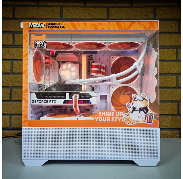 Готовая сборка топовая-игровая i5-14400 / RTX 5060 / 32GB DDR5 / EXCLUSIVE MEOW