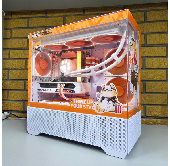 Готовая сборка топовая-игровая i5-14400 / RTX 5060 / 32GB DDR5 / EXCLUSIVE MEOW