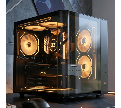 Корпус для ПК SOEYI CH2+ аквариум ATX