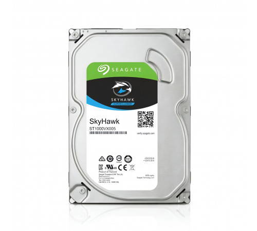 Накопитель HDD 3.5”  1 TB Seagate SkyHawk жесткий диск