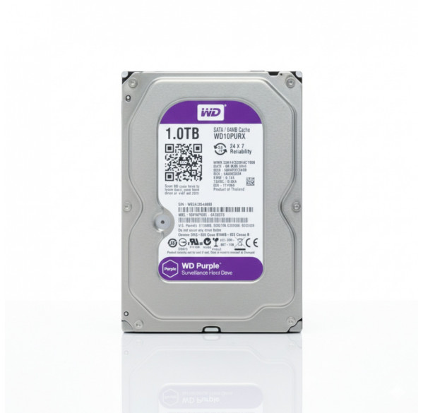 Накопитель жесткий диск HDD 3.5”  1TB WD Purple (pullout)