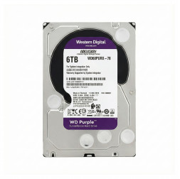 Накопитель жесткий диск HDD 3.5”  6TB WD Purple б/у