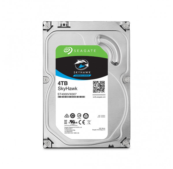 Накопитель жесткий диск HDD 3.5”  4TB Seagate SkyHawk