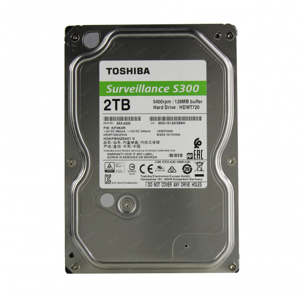 Накопитель жесткий диск HDD 3.5” 2TB Toshiba Накопитель жесткий диск HDD 3.5” 2TB Toshiba