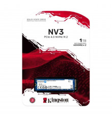 Накопитель SSD M.2 NVMe Kingston NV3 1TB (gen 4.0) Накопитель SSD M.2 NVMe Kingston NV3 1TB (gen 4.0)