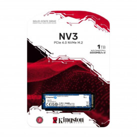 Накопитель твердотельный SSD M.2 NVMe 1TB Kingston NV3, GEN 4