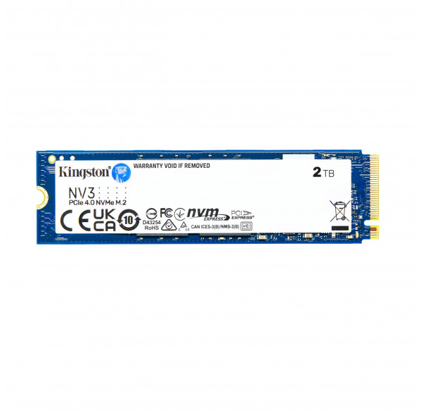 Накопитель SSD M.2 NVMe Kingston NV3 2TB (gen 4.0) Накопитель SSD M.2 NVMe Kingston NV3 2TB (gen 4.0)
