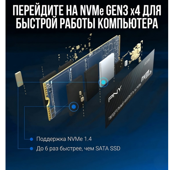 Накопитель SSD M.2 NVMe 1TB PNY CS2230