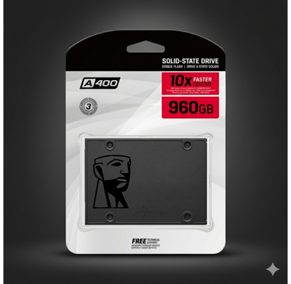 Накопитель твердотельный SSD SATA  960GB Kingston A400