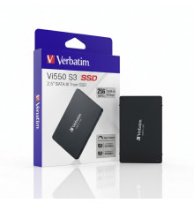 Накопитель твердотельный SSD SATA  256GB Verbatim Vi550 S3