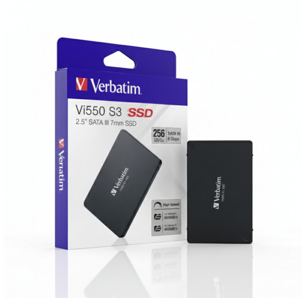 Накопитель твердотельный SSD SATA  256GB Verbatim Vi550 S3