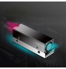 Радиатор для SSD M.2 NVMe JIUSHARK M.2-TWO c кулером, чёрный