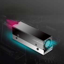 Радиатор для SSD M.2 NVMe JIUSHARK M.2-TWO c кулером, чёрный